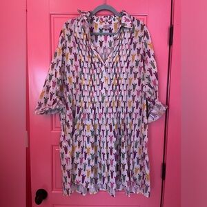 Sheridan French zebra dress xl